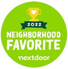 Nextdoor Neighborhood Favorite 2022 Award Recognizing Trusted Local Dental Care – Poway Dentist Neighborhood Favorite 2022 Nextdoor Badge Highlighting Community-Trusted Dental Practice – Poway Dentist