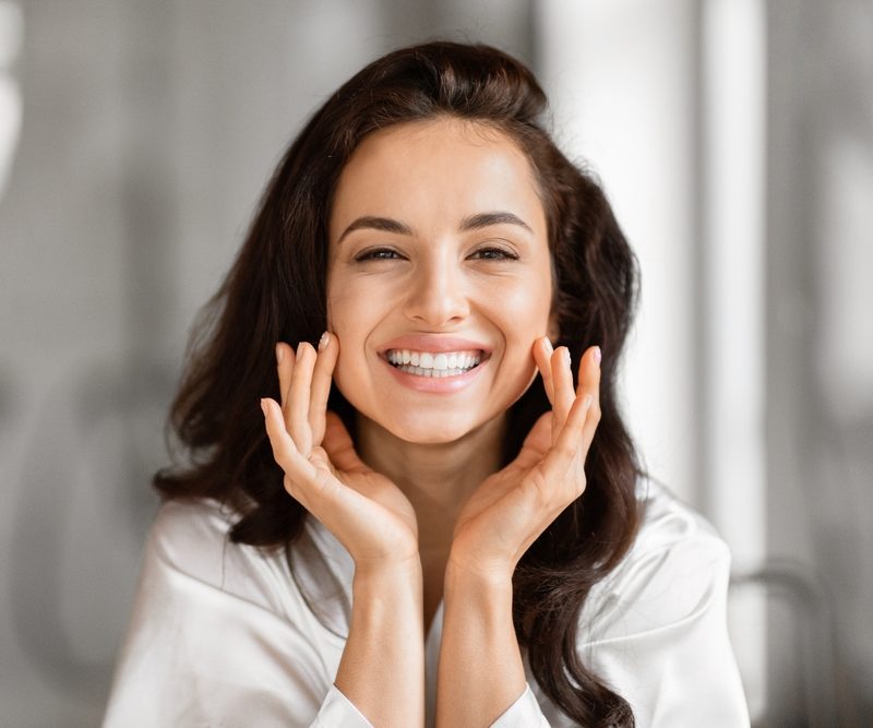 Happy Patient Highlighting a Beautiful, Natural-Looking Smile Transformation – Smile Makeover Carlsbad